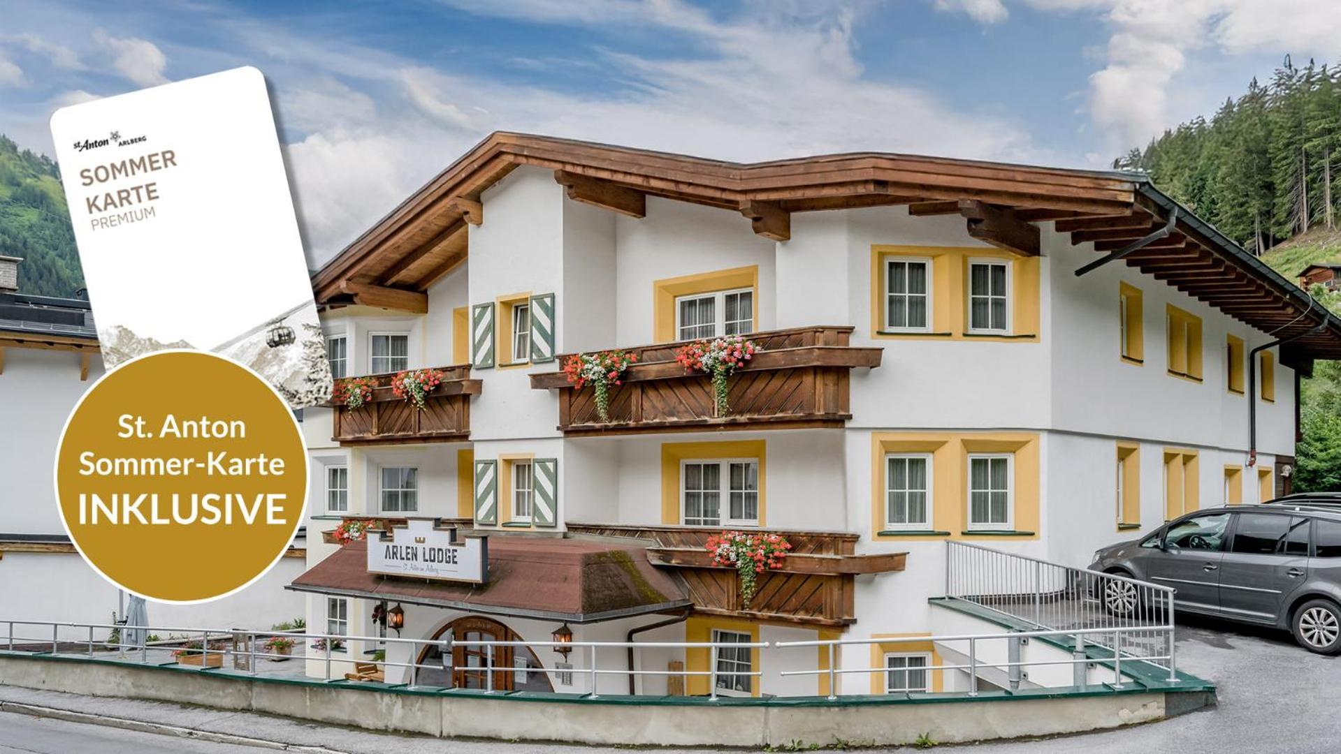 Arlen Lodge Hotel Inkl Premium Karte Im Sommer 圣安东阿尔贝格 外观 照片
